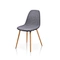 Wood leg dining chair